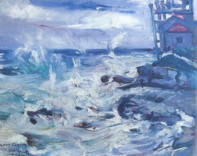 Lovis Corinth Sturm auf Cap Ampeglio Norge oil painting art